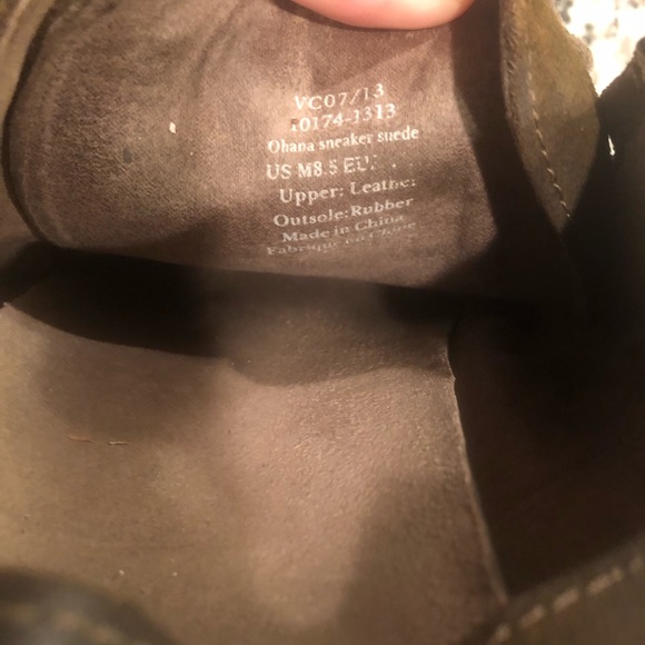 Olukai Ohana Lace Sneakers Suede leather slip - Picture 8 of 8